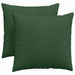 Perne pentru canapea 2 pcs Verde închis 45 x 45 cm - WALTI WALTI