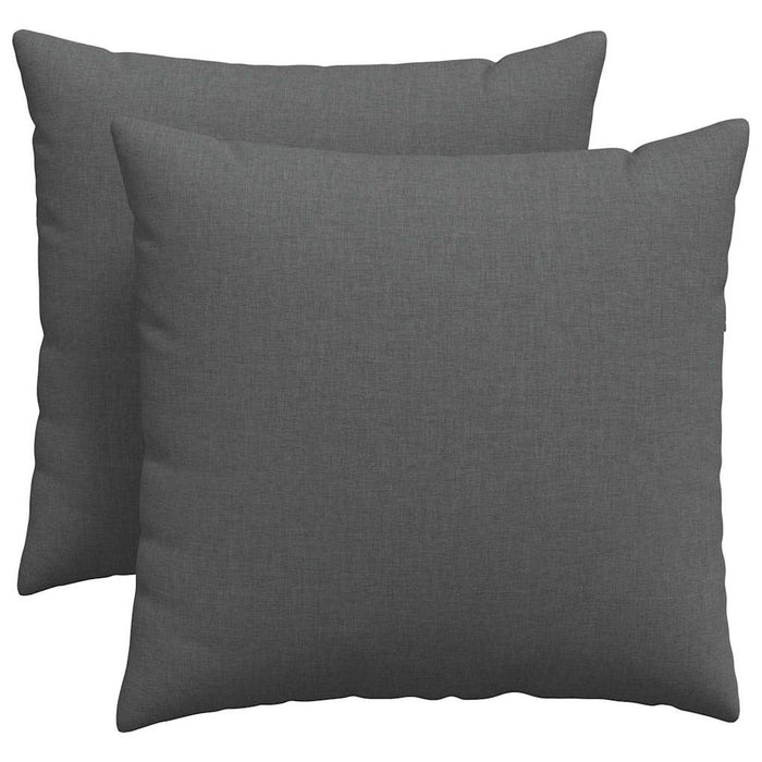 Perne pentru canapea 2 pcs Gri închis 50 x 50 cm țesătură - WALTI WALTI