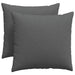 Perne pentru canapea 2 pcs Gri închis 50 x 50 cm țesătură - WALTI WALTI