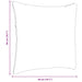 Perne pentru canapea 2 pcs albastru 50 x 50 cm țesătură - WALTI WALTI