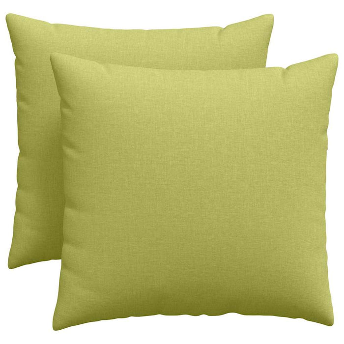 Perne pentru canapea 2 pcs Verde deschis 50 x 50 cm țesătură - WALTI WALTI
