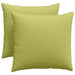 Perne pentru canapea 2 pcs Verde deschis 50 x 50 cm țesătură - WALTI WALTI