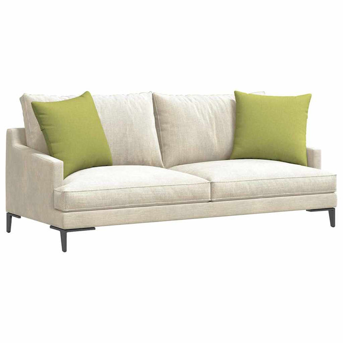 Perne pentru canapea 2 pcs Verde deschis 50 x 50 cm țesătură - WALTI WALTI