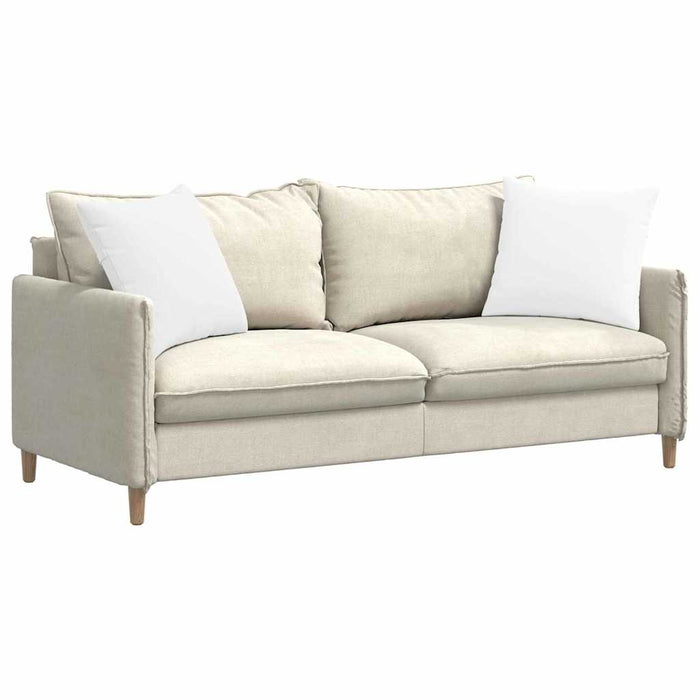 Perne pentru canapea 2 pcs Alb 50 x 50 cm țesătură - WALTI WALTI