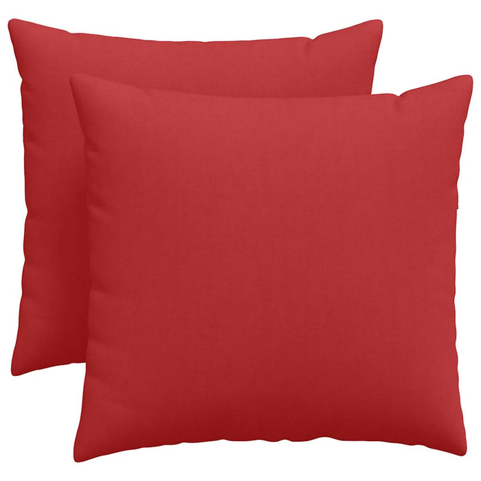 Perne pentru canapea 2 pcs Roșu 50 x 50 cm țesătură - WALTI WALTI