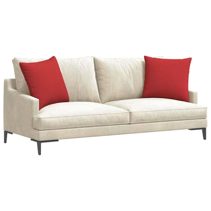 Perne pentru canapea 2 pcs Roșu 50 x 50 cm țesătură - WALTI WALTI
