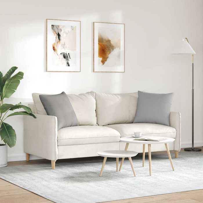 Perne pentru canapea 2 pcs Gri nori 50 x 50 cm țesătură - WALTI WALTI