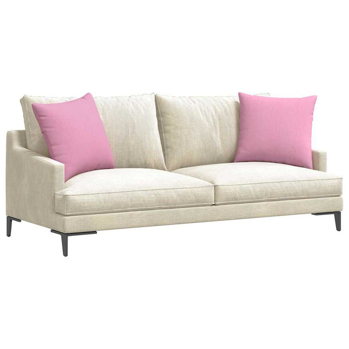 Perne pentru canapea 2 pcs Roz 50 x 50 cm țesătură - WALTI WALTI