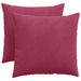 Perne pentru canapea 2 pcs Roșu Vin 50 x 50 cm - WALTI WALTI