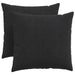 Perne pentru canapea 2 pcs Negru 50 x 50 cm - WALTI WALTI