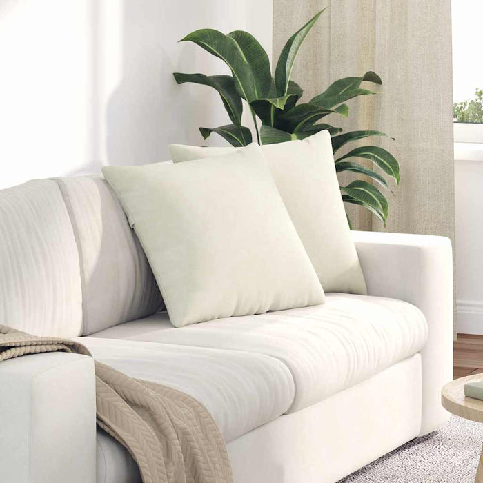 Perne pentru canapea 2 pcs Crem 50 x 50 cm - WALTI WALTI