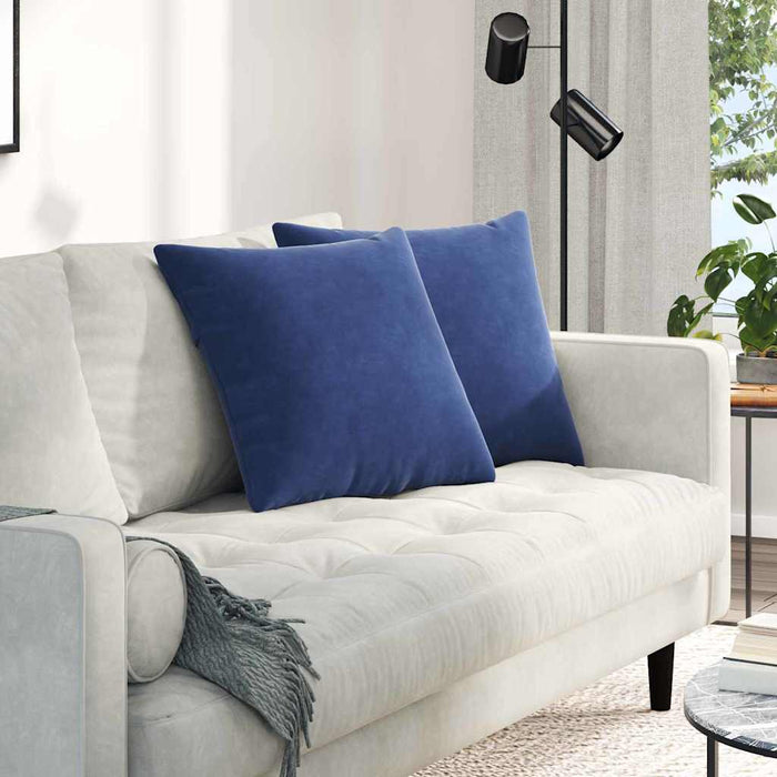 Perne pentru canapea 2 pcs Albastru Poliție 50 x 50 cm - WALTI WALTI
