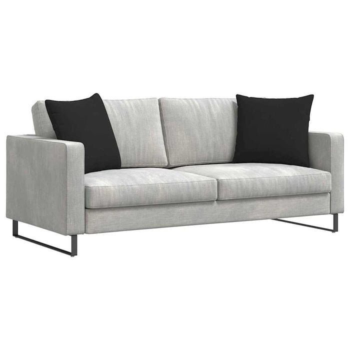 Perne pentru canapea 2 pcs Negru 50 x 50 cm țesătură - WALTI WALTI