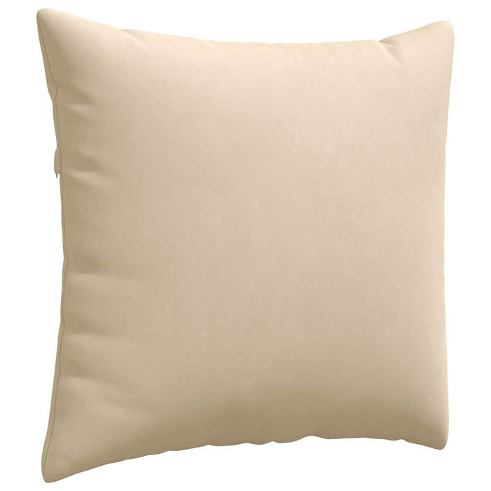 Perne pentru canapea 2 pcs Crem 50 x 50 cm țesătură - WALTI WALTI