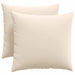 Perne pentru canapea 2 pcs Bej 50 x 50 cm țesătură - WALTI WALTI