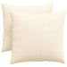 Perne pentru canapea 2 pcs Crem 50 x 50 cm - WALTI WALTI