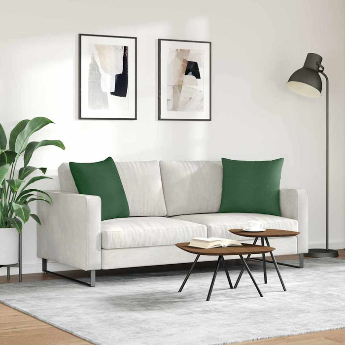 Perne pentru canapea 2 pcs Verde închis 50 x 50 cm - WALTI WALTI