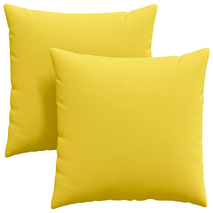 Perne pentru canapea 2 pcs Galben Deschis 60 x 60 cm țesătură - WALTI WALTI