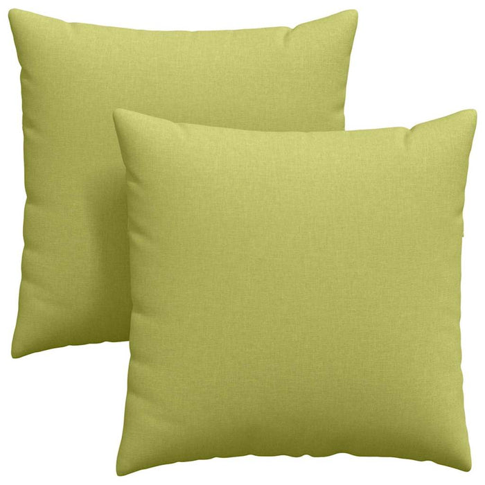 Perne pentru canapea 2 pcs Verde deschis 60 x 60 cm țesătură - WALTI WALTI