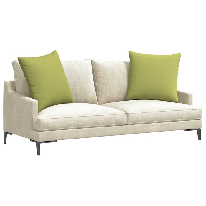 Perne pentru canapea 2 pcs Verde deschis 60 x 60 cm țesătură - WALTI WALTI