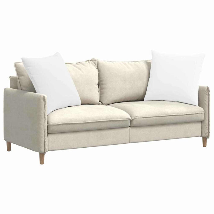 Perne pentru canapea 2 pcs Alb 60 x 60 cm țesătură - WALTI WALTI