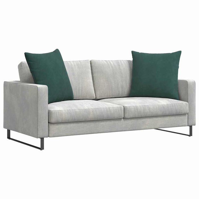 Perne pentru canapea 2 pcs Verde închis 60 x 60 cm - WALTI WALTI