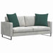 Perne pentru canapea 2 pcs Verde închis 60 x 60 cm - WALTI WALTI
