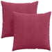 Perne pentru canapea 2 pcs Roșu Vin 60 x 60 cm - WALTI WALTI
