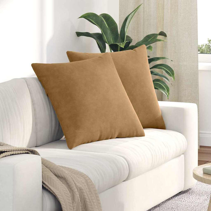 Perne pentru canapea 2 pcs Maro 60 x 60 cm - WALTI WALTI