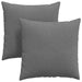 Perne pentru canapea 2 pcs Gri închis 60 x 60 cm țesătură - WALTI WALTI
