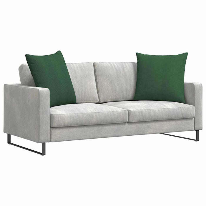 Perne pentru canapea 2 pcs Verde închis 60 x 60 cm - WALTI WALTI