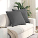 Perne pentru canapea 2 pcs Gri închis 80 x 80 cm țesătură - WALTI WALTI