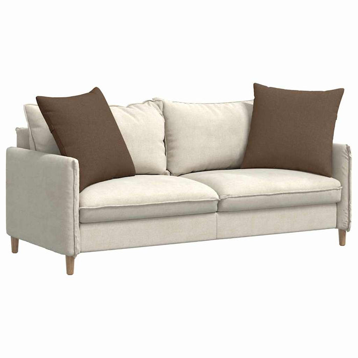 Perne pentru canapea 2 pcs Maro 80 x 80 cm țesătură - WALTI WALTI