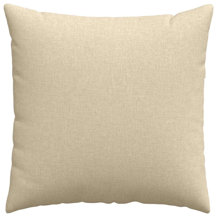 Perne pentru canapea 2 pcs Crem 80 x 80 cm țesătură - WALTI WALTI
