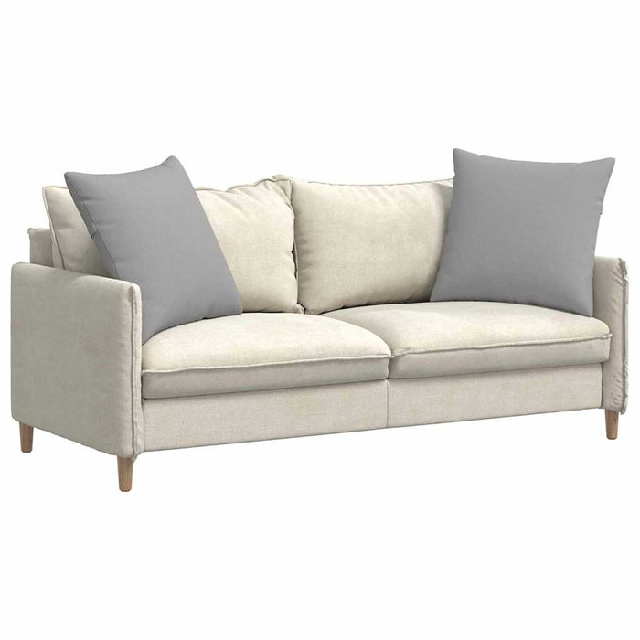 Perne pentru canapea 2 pcs Gri nori 80 x 80 cm țesătură - WALTI WALTI