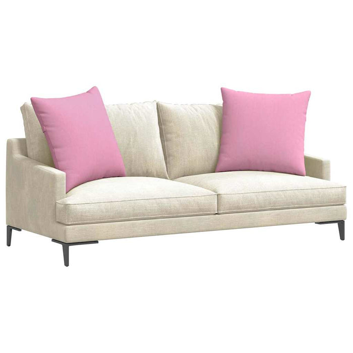 Perne pentru canapea 2 pcs Roz 80 x 80 cm țesătură - WALTI WALTI