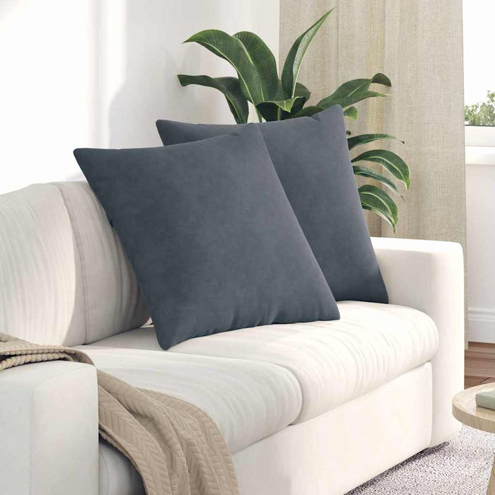 Perne pentru canapea 2 pcs Gri închis 80 x 80 cm - WALTI WALTI