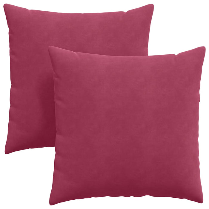 Perne pentru canapea 2 pcs Roșu Vin 80 x 80 cm - WALTI WALTI