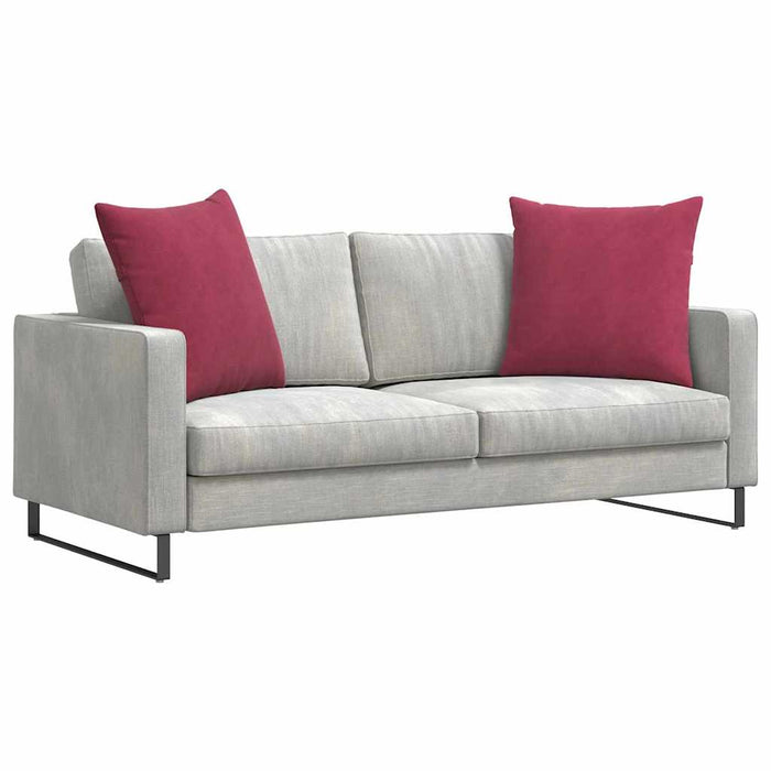 Perne pentru canapea 2 pcs Roșu Vin 80 x 80 cm - WALTI WALTI