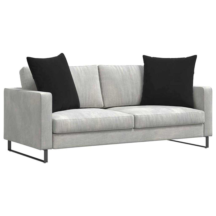 Perne pentru canapea 2 pcs Negru 80 x 80 cm - WALTI WALTI