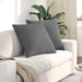 Perne pentru canapea 2 pcs Gri închis 80 x 80 cm țesătură - WALTI WALTI