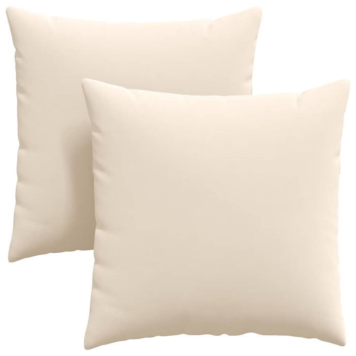 Perne pentru canapea 2 pcs Bej 80 x 80 cm țesătură - WALTI WALTI