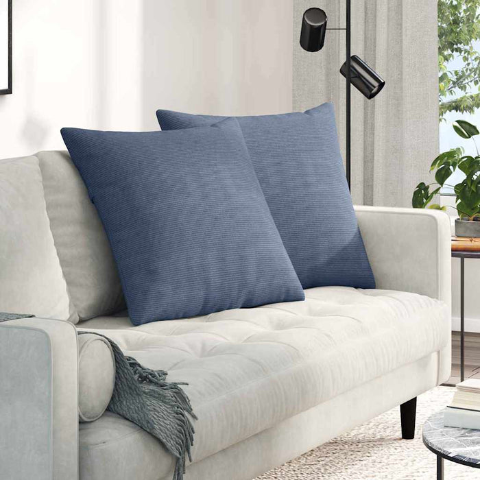 Perne pentru canapea 2 pcs albastru 80 x 80 cm - WALTI WALTI