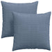 Perne pentru canapea 2 pcs albastru 80 x 80 cm - WALTI WALTI