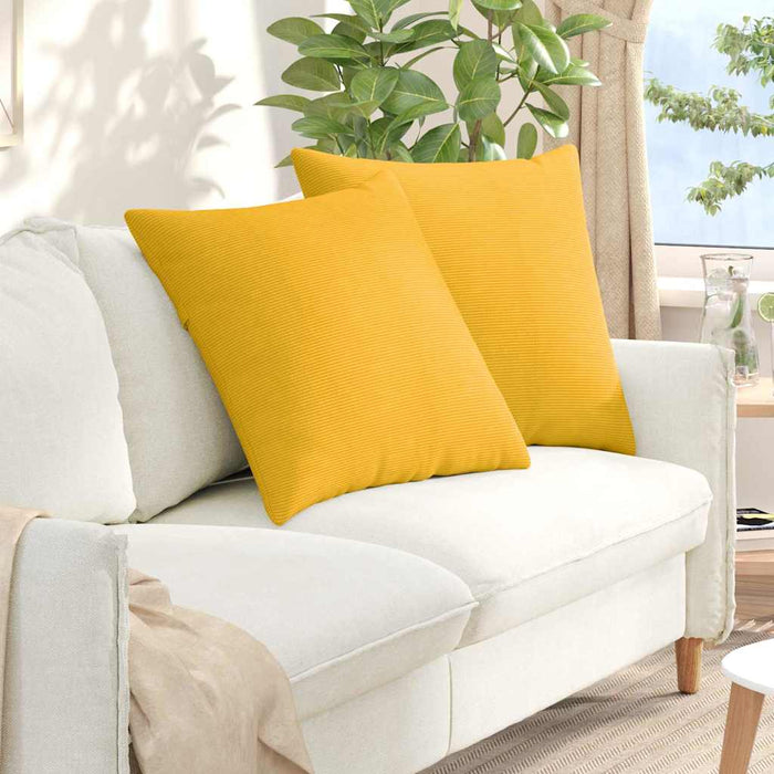 Perne pentru canapea 2 pcs Galben Deschis 80 x 80 cm - WALTI WALTI
