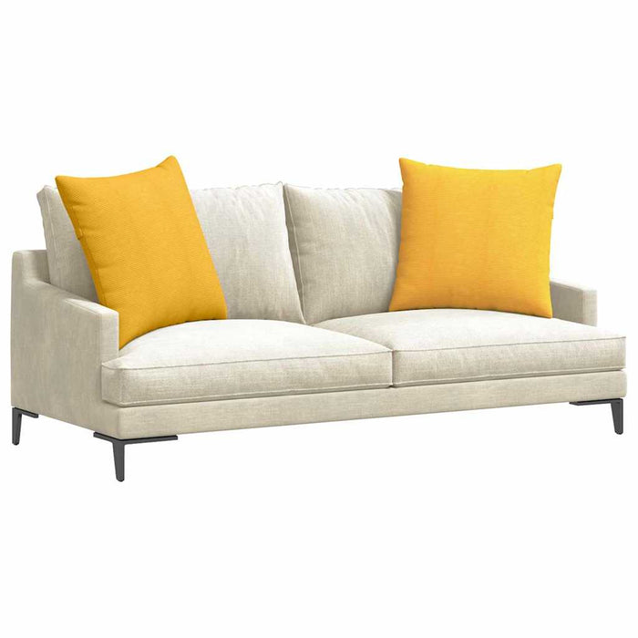 Perne pentru canapea 2 pcs Galben Deschis 80 x 80 cm - WALTI WALTI