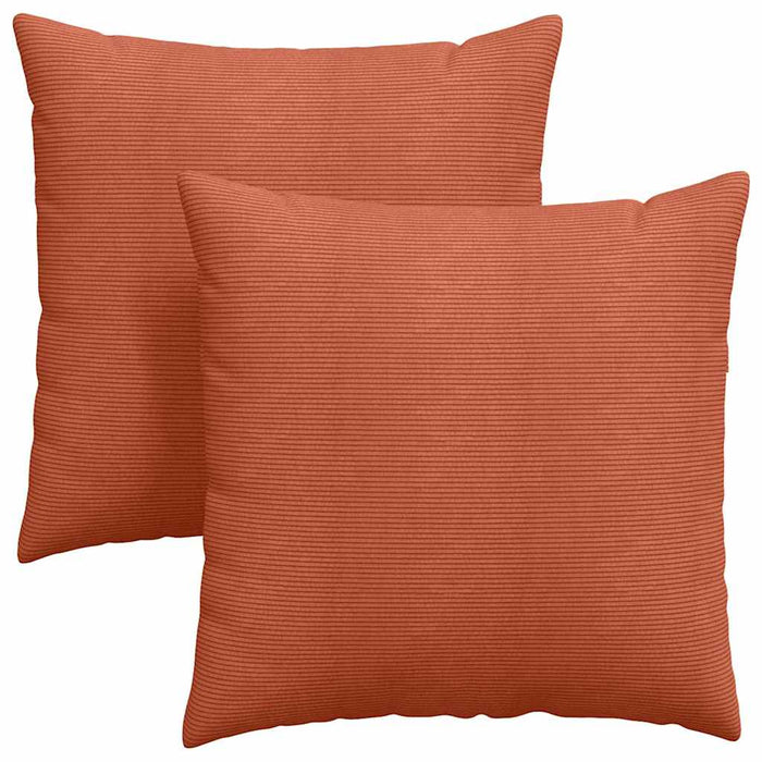 Perne pentru canapea 2 pcs Roșu portocalie 80 x 80 cm - WALTI WALTI