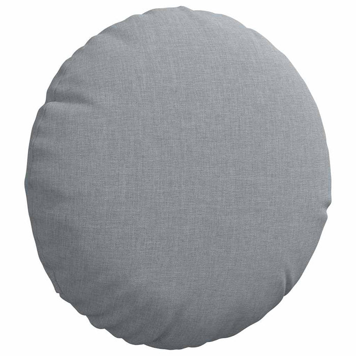 Perne de Șezut 2 pcs Gri deschis Ø30 x 13 cm țesătură - WALTI WALTI