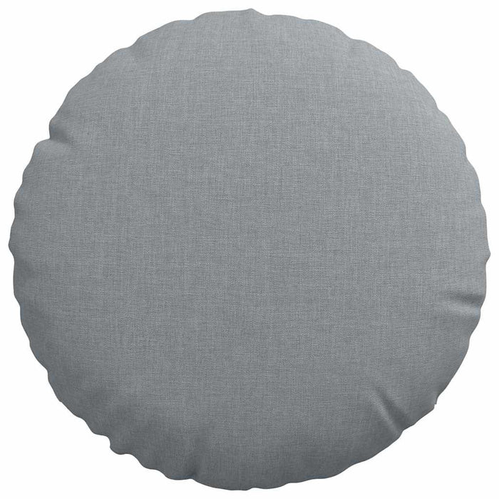 Perne de Șezut 2 pcs Gri deschis Ø30 x 13 cm țesătură - WALTI WALTI