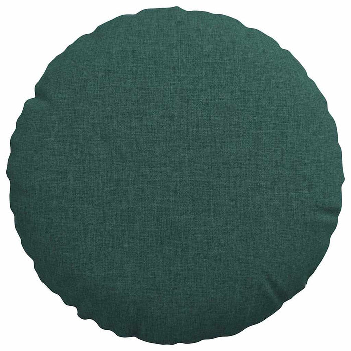 Perne de Șezut 2 pcs Verde închis Ø30 x 13 cm țesătură - WALTI WALTI